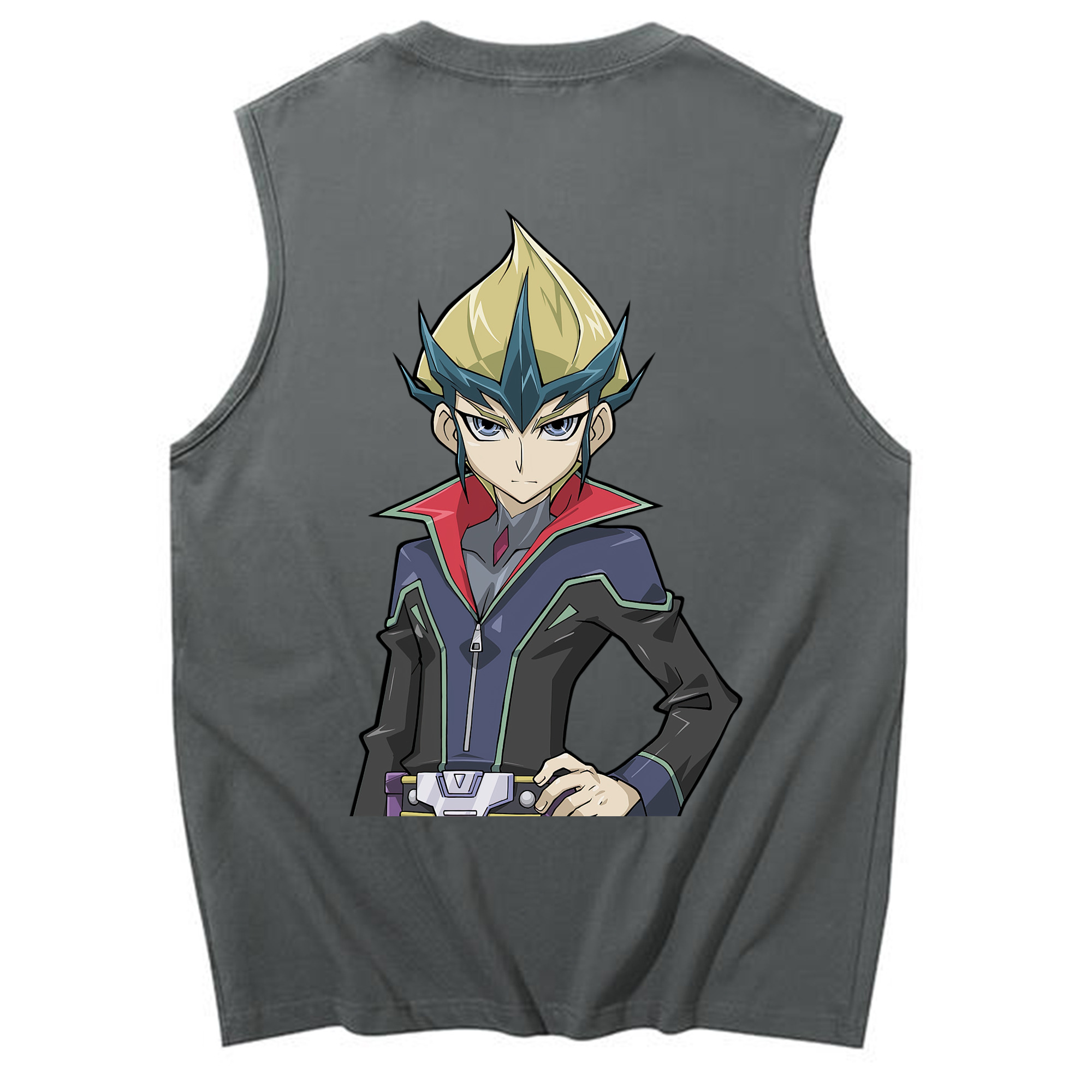 （画像用） 遊☆戯☆王 Yu-Gi-Oh! コットン100％タンクトップ（背面プリント）